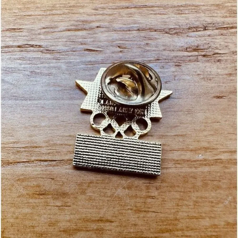 Vintage Times Mirror Team USA Olympics 1984 Lapel Pin Red White‎ & Blue 3/4